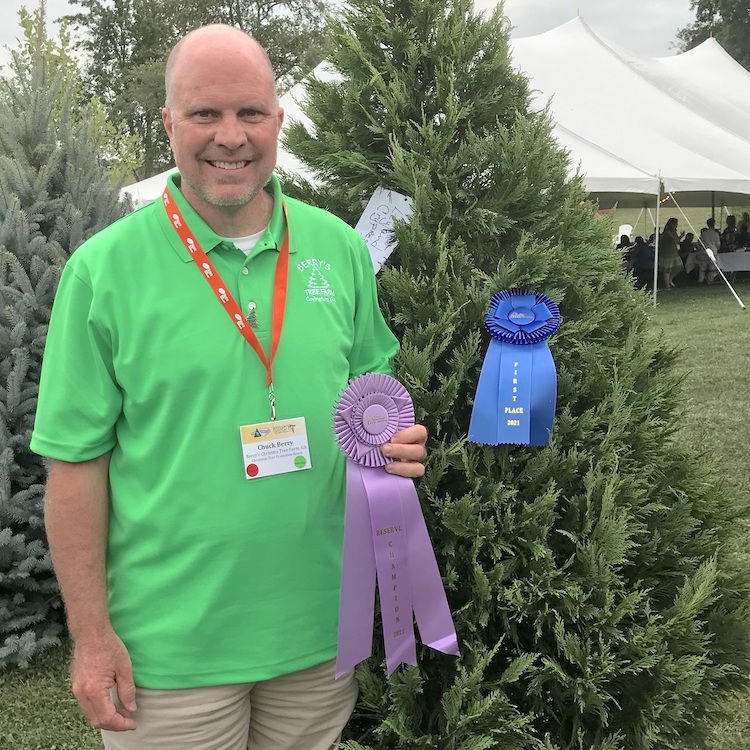 Georgia Christmas trees adorn Vice President’s house